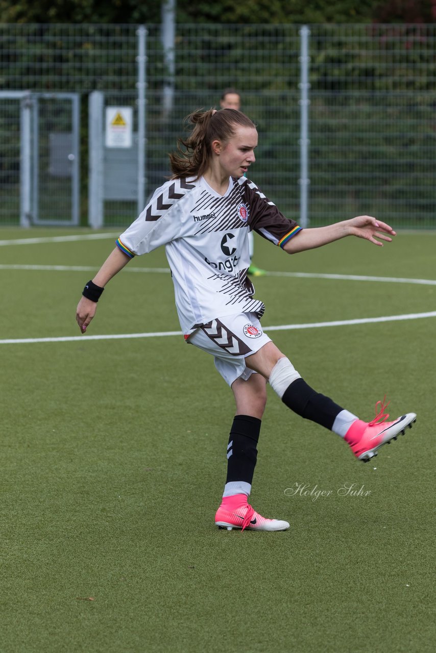 Bild 131 - B-Juniorinnen Wedel - St. Pauli : Ergebnis: 1:2